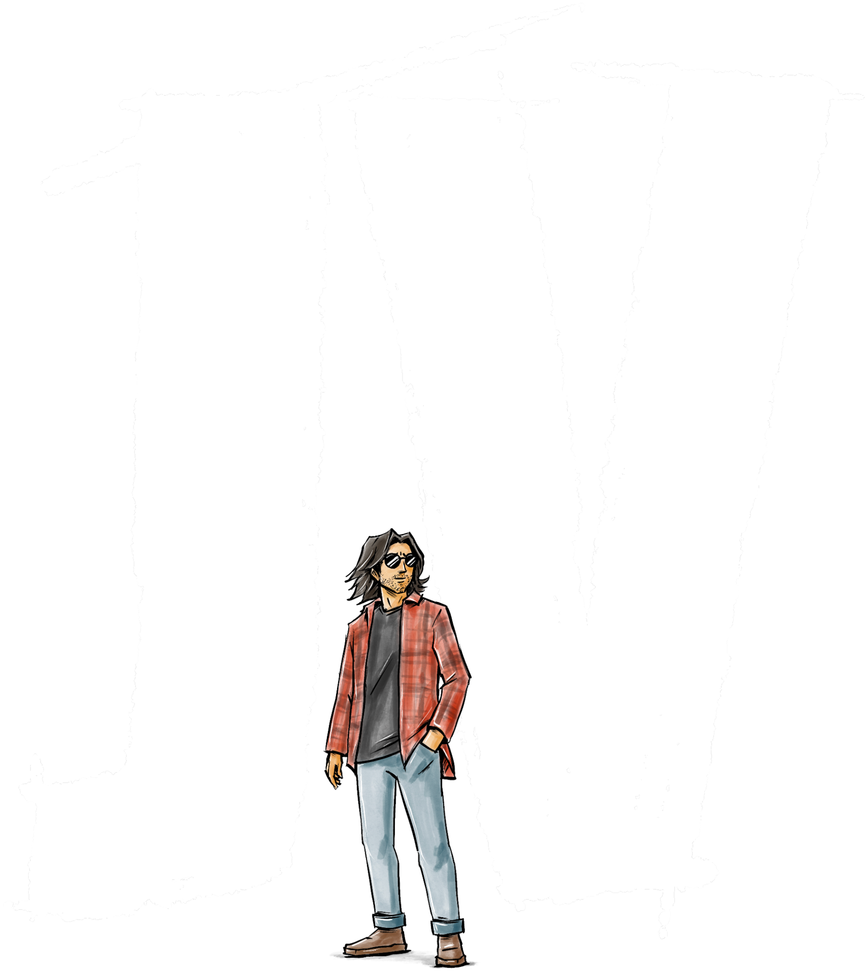 JV — illustration of Jerome Villagracia
